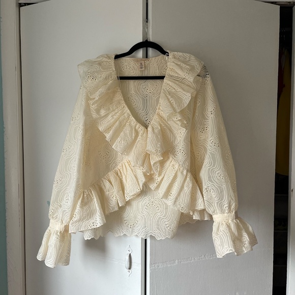 H&M Ruffle Blouse - Picture 2 of 3